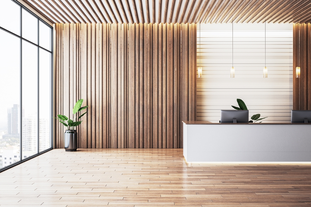 small office reception design ideas